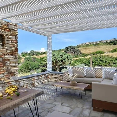 Villa Executive Paros 4 Bedrooms Almyrikia Sunset Stunning Sea View *