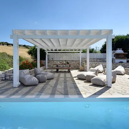 Villa Executive Paros 4 Bedrooms Almyrikia Sunset Stunning Sea View *