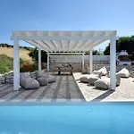 Executive Paros 4 Bedrooms Almyrikia Sunset Stunning Sea View Vila