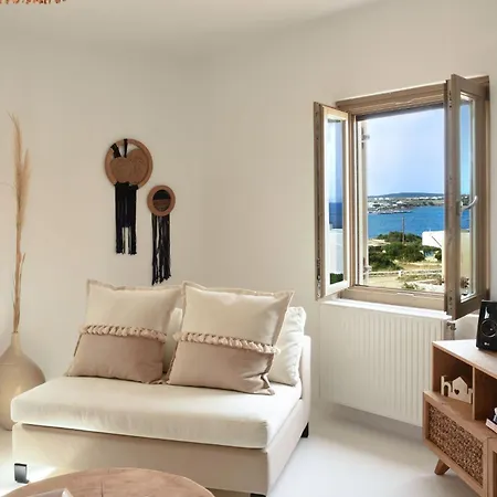 Executive Paros 4 Bedrooms Almyrikia Sunset Stunning Sea View فيلة