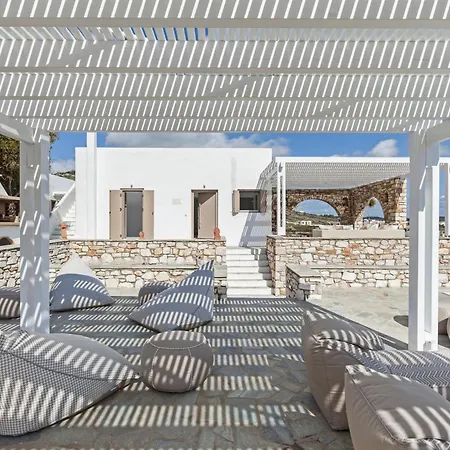 Executive Paros 4 Bedrooms Almyrikia Sunset Stunning Sea View Villa *